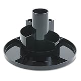 Swivel Desk-Mate Desktop Supply Organizer, Black ROG32250
