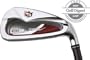 Wilson Eisen Satz Di9, silber chrom, 121 x 12 x 10 cm, RH, Regular (R)