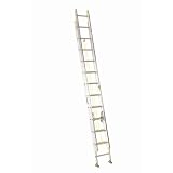 Buy Louisville Ladder AE3224 250-Pound Duty Rating Aluminum Extension Ladder, 24-Foot by Louisville Ladder