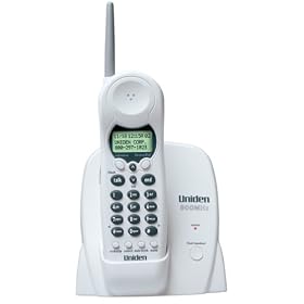 Uniden EXI376 900 MHz Cordless Phone with Call Waiting/Caller ID (Ivory)