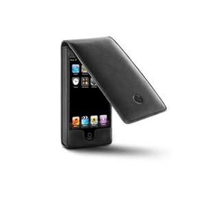 DLO HipCase Leather Folio Case for iPod touch 1G, 2G, 3G (Black)