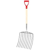 American Made Ensilage Fork with 30 Power D Handle by Ames