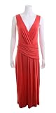 Elie Tahari 'Denise' Plunging Neckline Maxi Dress