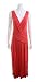 Elie Tahari 'Denise' Plunging Neckline Maxi Dress (Large, Egypt Coral)