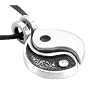 2 piece YIN YANG Friendship PEWTER PENDANT Necklace