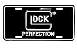 UPC 764503000423 product image for Glock Perfection License Plate, Black | upcitemdb.com