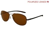 Ray Ban Sunglasses RB 8301 Tech 014/N6 Brown/Crystal Brown Polarized, 56mm