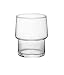Bormioli Rocco Pisa Stacking Tumbler Double Old Fashioned Glasses, Set of 4