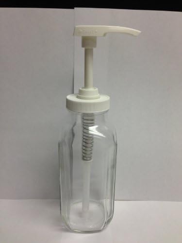 Glass Bottle with Pump