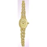 Geneve 14K Gold and Diamond WoMens Watch - W400A by Geneve