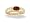 14K Yellow Gold Genuine Oval Garnet and Diamond Ring - Size 4