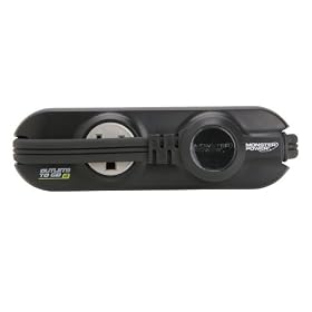 Monster MP OTG400 BK Outlets To Go Power Strip, 4 AC Outlets (Black)
