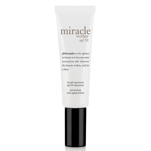 Philosophy Miracle Worker Broad Spectrum SPF50+ Sunscreen Miraculous Anti-Aging Lotion 50ml/1.7oz by Philosophy