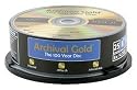 Delkin Devices 25PK DVD 4.7 GB ARCHIVAL GOLD ( DDVD-R/25 SPINDLE )