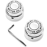 H-D® Motor Co. Logo Front Axle Nut Cover Kit