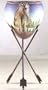 Southwest Pottery on Arrow Stand