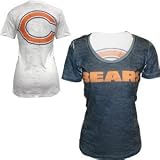 Touch by Alyssa Milano Chicago Bears Women's Sublimated Burnout T-Shirt Medium