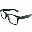 Nerd Glasses Buddy Wayfarer Black Frame Clear Lens