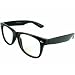 Nerd Glasses Buddy Wayfarer Black Frame Clear Lens Nerd Glasses Buddy Wayfarer Black Frame Clear Lens