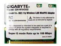 Gigabyte GN-WIAG02 Funk-LAN Adapter MiniPCI 2.4GHz 108Mbps