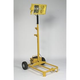 Bulldog Power Products P11000 1000-Watt Single Light Power Tower Portable Light Cart
