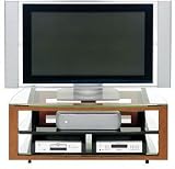 BDI Deploy Series 9624 / 9634 3-shelf television stand Cherry