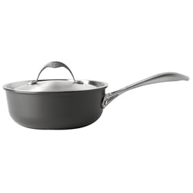Calphalon One Infused Anodized 3-Quart Chef's Pan with Lid by Calphalon