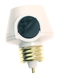 Westek 6009B 100W Full Range Lamp Socket Manual Dimmer, White