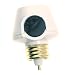 Westek 6009B 100W Full Range Lamp Socket Manual Dimmer, White