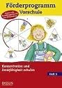 Förderprogramm Vorschule 03. Konzentration und Denkfähigkeit schulen. Fördert alle Basisfähigkeiten für den Schulanfang