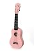 BeBoP Soprano Ukulele (Hot Hula Pink) &amp; Bag