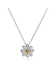 Sterling Silver Daisy Pendant