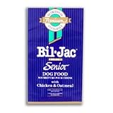 Bil-Jac Senior Dog Food with Chicken & Oatmeal- net wt. 15 lbs.