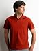Banana Republic Men's Pima Solid Welt-Pocket Polo