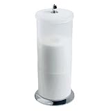 Diva Pearl Roll Can - Holds 3 Rolls - (White)