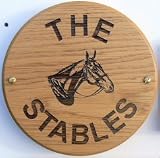 Review Phoenix Engraving  / Solid Oak Laser Engraved House Sign 6