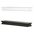 24" Rubbed Wood Shelves