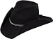Master Hatters of Texas Women's Rhinestone Cowboy Hat,Black,L US