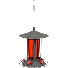 Birdscapes® 223 Lightpost Top Fill Hummingbird Feeder, 24 oz capacity