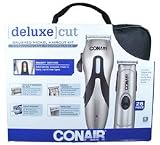 Return to product information     CONAIR Deluxe Cut Cord/Cordless Rechargeable Haircut 28 Piece Kit