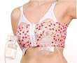 PumpEase Classic Collection hands-free pumping bra - Verry Cherry - M
