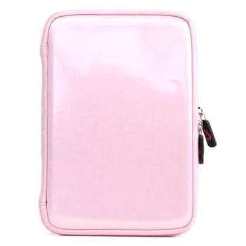 Etui Housse Pochette cube en nylon de transport rigide pour Sony PRS 600, Kindle 3, Samsung Galaxy Tab 7 pouces et autres lecteurs de livre électronique de dimension similaire (Rose) Etui Housse Pochette cube en nylon de transport rigide pour Sony PRS 600, Kindle 3, Samsung Galaxy Tab 7 pouces et autres lecteurs de livre électronique de dimension similaire (Rose)