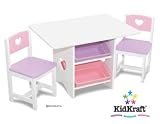 Product details for Heart Table Set with Bins