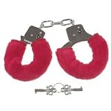 Produkt-Bild: Pl&uuml;schhandschellen in rot inkl. Schl&uuml;ssel