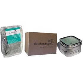 Herbal Tub Tea & Soy Candle Gift Set – Moroccan Mint (rosemary mint)