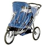 Baby Trend Double Jogging Stroller Rain Cover by 