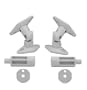 Vantage Point Universal Satellite Speaker Mounts (White)