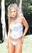  : Susy Lingerie Sexy Two Piece Print Mesh Camisole Top / G-String Thong Set