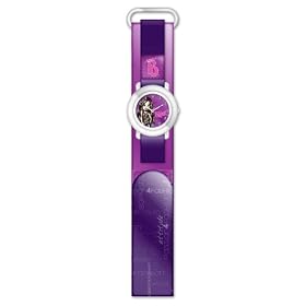 Bratz Passion 4 Fashion Watch (Mauve Metallic Velcro Strap)