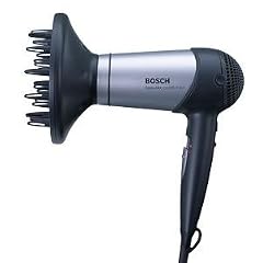 Bosch PHD 5560 Haartrockner beautixx comfort ion / 1800 Watt / silber/dunkelgrau